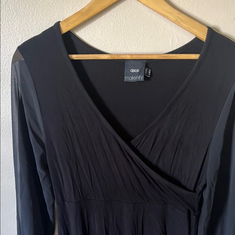 ASOS Maternity Black Dress